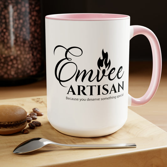 EMVEE Artisan Coffee Mug, 15oz