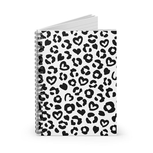 Leopard: Spiral Notebook - Ruled Line