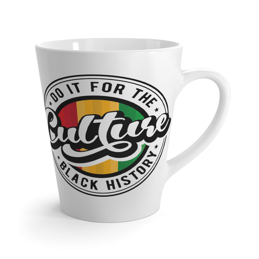 Do It for the Culture Latte Mug