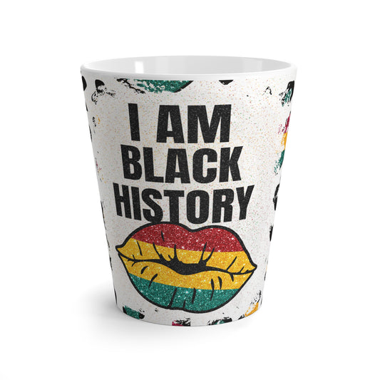 I am Black History Latte Mug